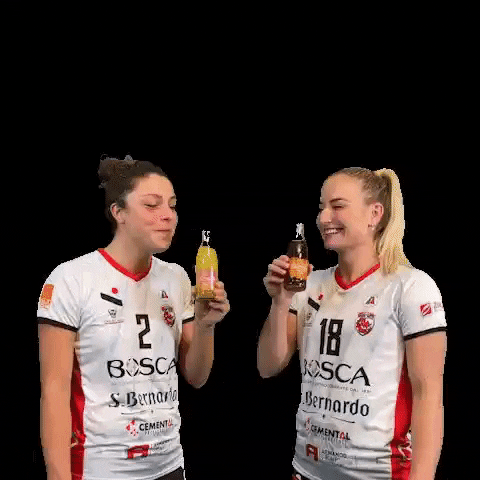 Drink Smile GIF by cuneo_granda_volley