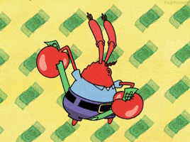 Mr Krabs Playing Worlds Smallest Violin GIFs - Find & Share on GIPHY