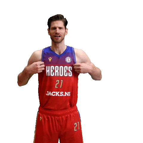 Basketball Celebration Sticker by Heroes Den Bosch