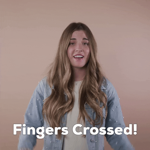 Crossing My Fingers GIF by WID