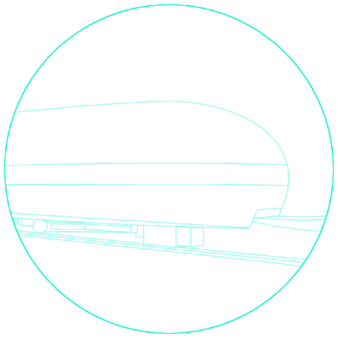 mu-zero HYPERLOOP Sticker