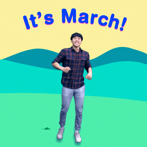 Excited Spring Break GIF by Hello All