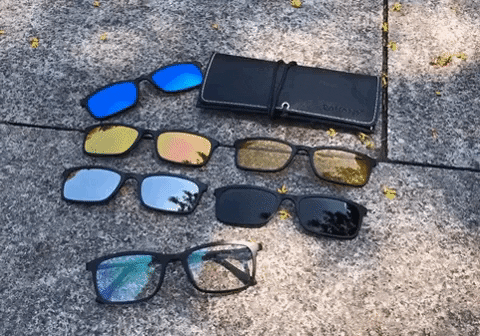 Magnetic Polarized Clip-on Glasses – Kokopie