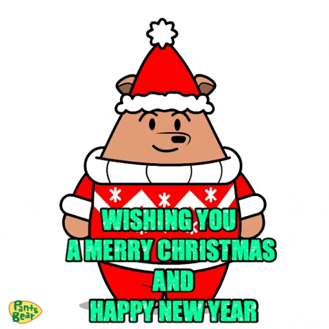Merry Christmas Card GIF