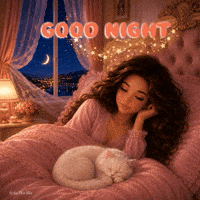 Good Night with Rosa & Kitten