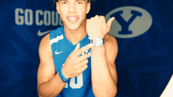 Its Time Sport GIF by BYU Cougars