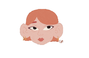 Art Girl Sticker