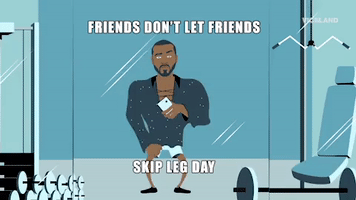 Leg Day GIF by MOST EXPENSIVEST