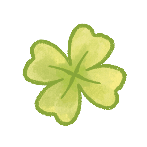Green Leaf Plant Sticker