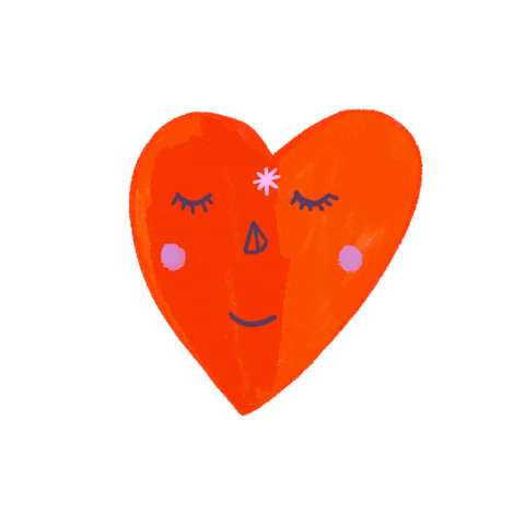 In Love Heart Sticker by Marieta Defelice