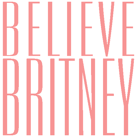 Believe Britney Sticker by #FreeBritney Army