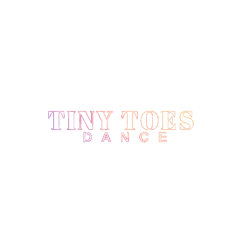 Tiny Toes Dance Sticker
