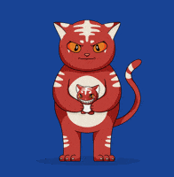 Stress Angry Cat GIF by Kitaro World