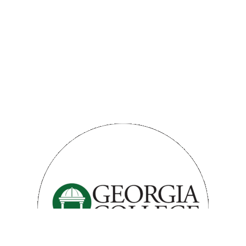 University Sticker by Georgia College