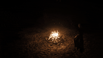 Summon Camp Fire GIF by BANDAI NAMCO Entertainment