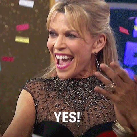 Wheel Of Fortune Yes GIF by ABC Network