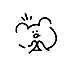 くま 熊 Sticker