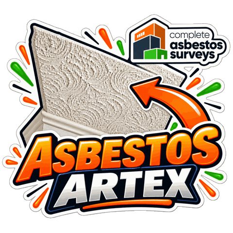 Building Ceiling Sticker by Complete Asbestos Surveys