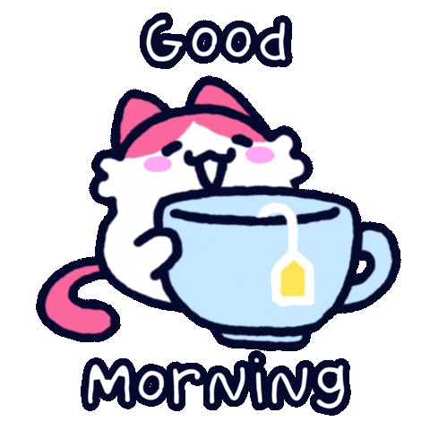 Good Morning Sticker Sticker