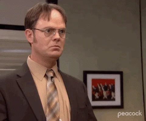 Season 8 Reaction GIF by The Office