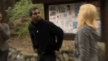 Parks And Recreation Reaction Club GIF by hero0fwar