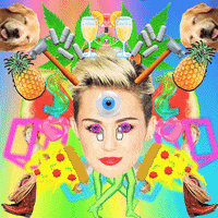 Miley Cyrus Art GIF by Anne Horel