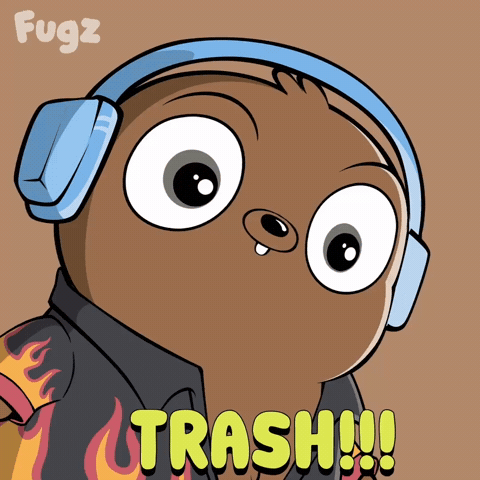 Angry Trash GIF by Fugz Official