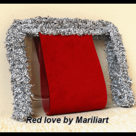 marialoukaki red love summer bags red bags summer gifts GIF