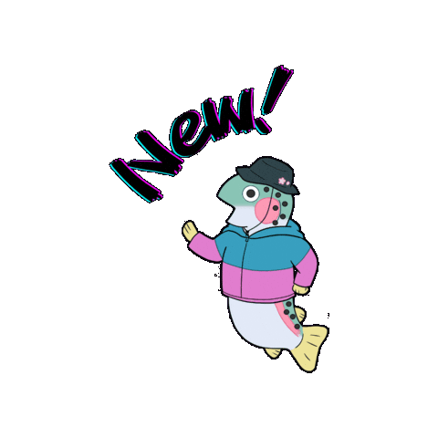 魚 Sticker by Shimizukouen