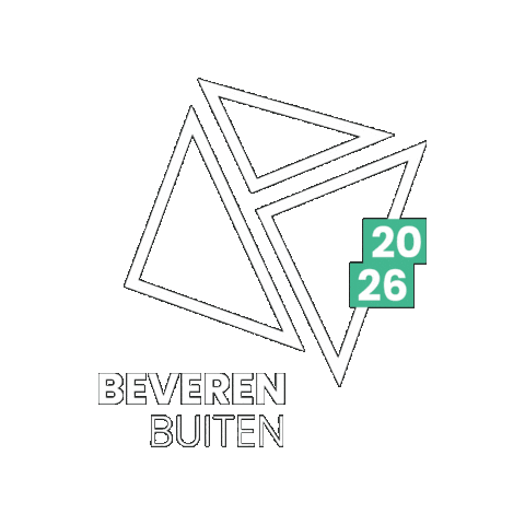 Beveren Buiten Sticker