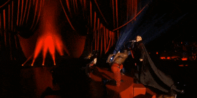 brit awards falling GIF