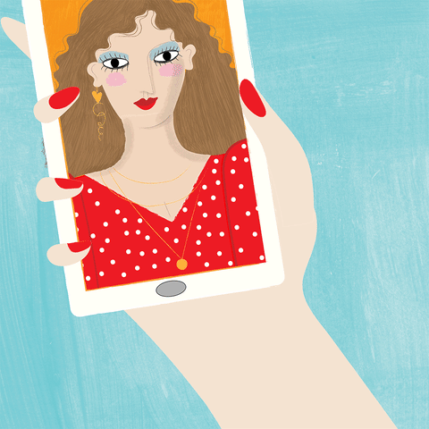 selfie GIF by Stephanie Hofmann