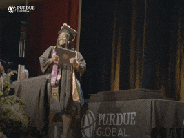 College Degree Graduate GIF by PurdueGlobal