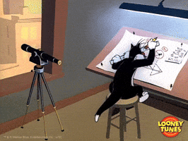 finals working GIF by Looney Tunes
