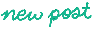 New Post Text Sticker