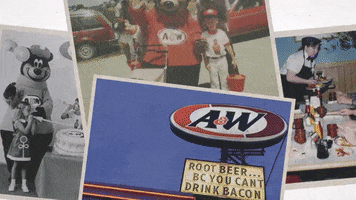 root beer float birthday GIF by A&W Restaurants