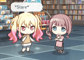 Stare GIF