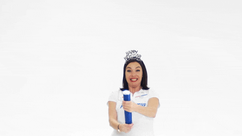 excited confetti GIF by Flo From Progressive