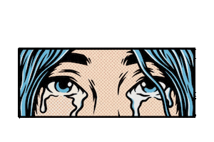 Sad Face Sticker