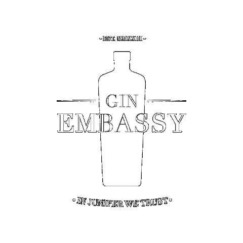 Gin Embassy Sticker