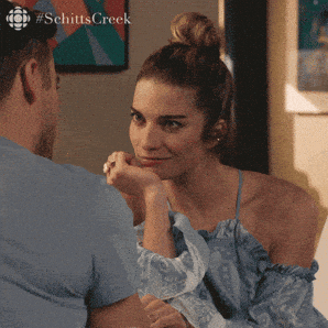 Tell Schitts Creek GIF by CBC