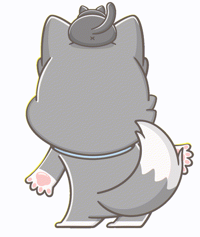 Happy Black Cat Sticker