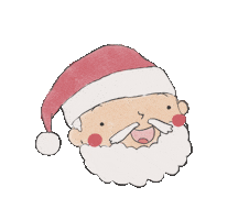 Santa Claus Christmas Sticker by yashassegawa