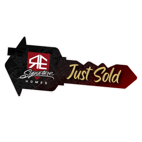 Keys Justsold Sticker by RE Signature Homes