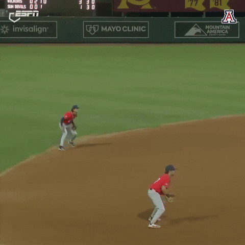 Sick Baseball GIF by Arizona Athletics