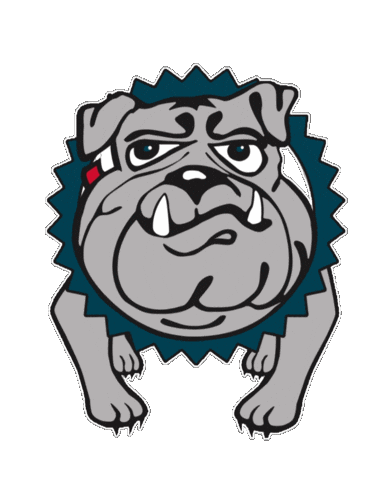 Bulldog Sticker by AMADAS Industries