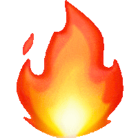 hearts on fire emoji