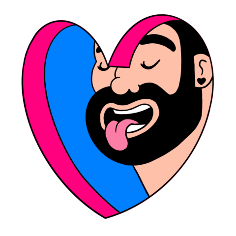 Heart Love Sticker by HeyBeefcake