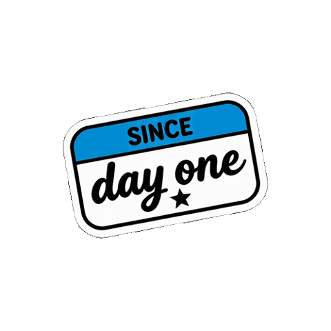 Day One Sticker Sticker by Long Story Short