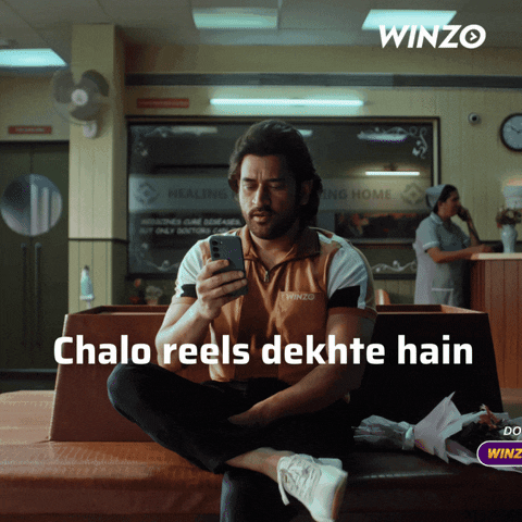 Reels Dhoni GIF by WinZO Games